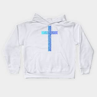 Jesus cross Kids Hoodie